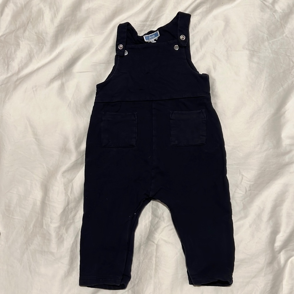 Jacadi navy overalls 12m